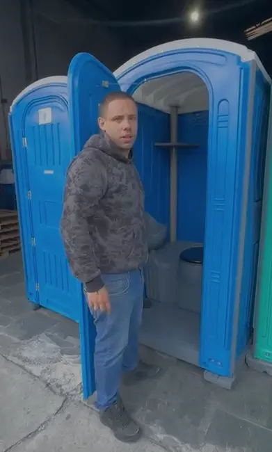 Baño químico c/lavamanos + mingitorio