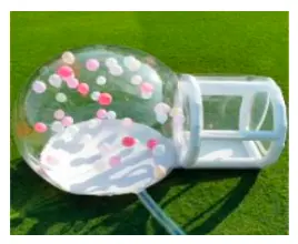 Casa de burbujas inflable (bubble house)