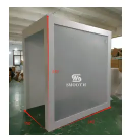 Photo booth transparente (2.30 x 2.40 m)