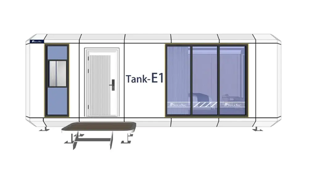 Casa cápsula (Tank-E1)