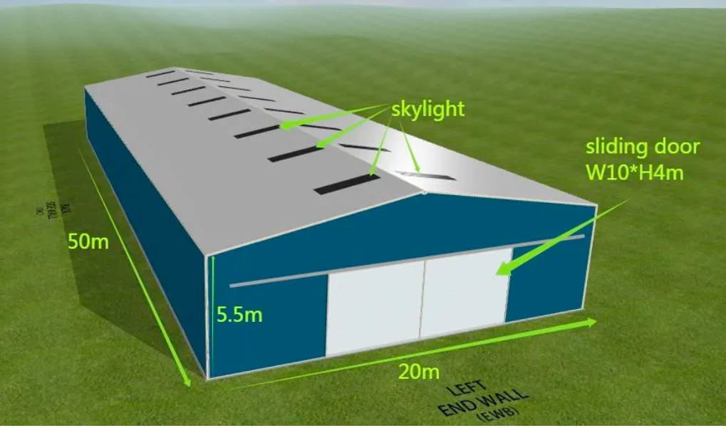 Galpón prefabricado 1.000m²