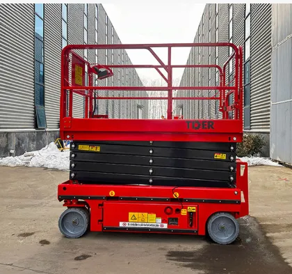 Plataforma elevadora de tijera autopropulsada de 12m