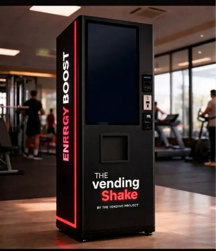 Máquina expendedora vending whey protein